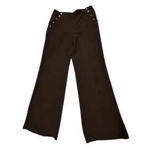 INSIGHT Women’s Black Wide-Leg Pants Sz 10 Excellent Condition